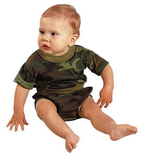 Custom Printed  Rothco Infant Camo T-Shirts - 6929 